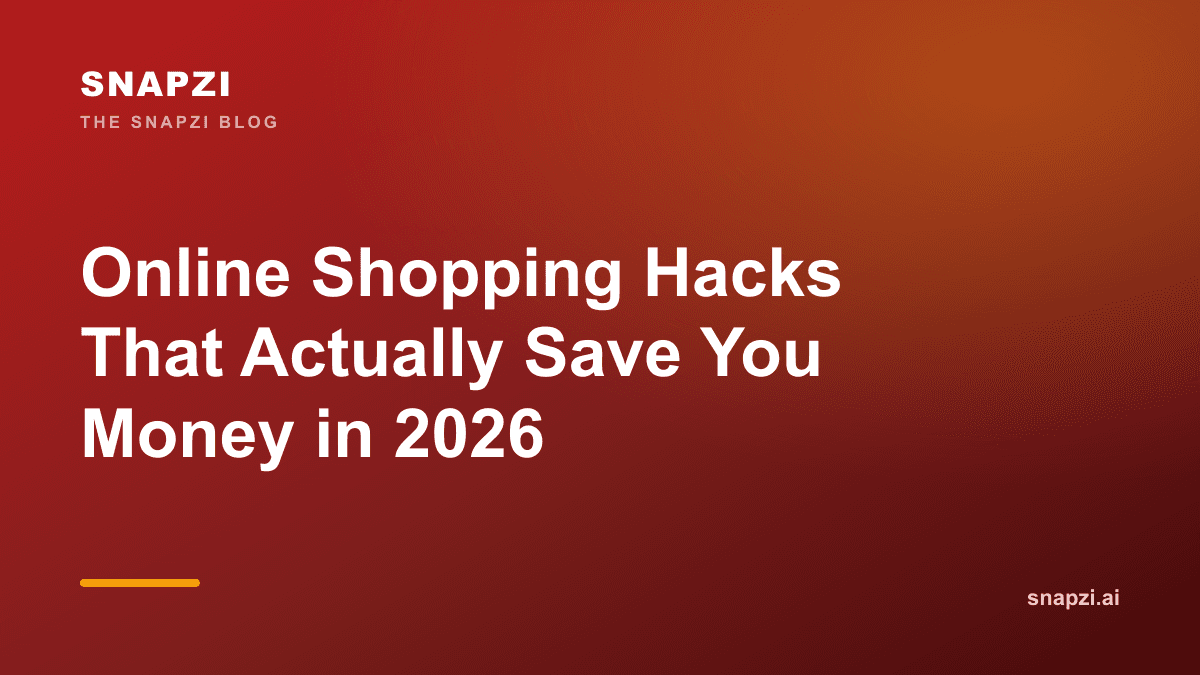 Online Shopping Hacks That Actually Save You Money in 2026