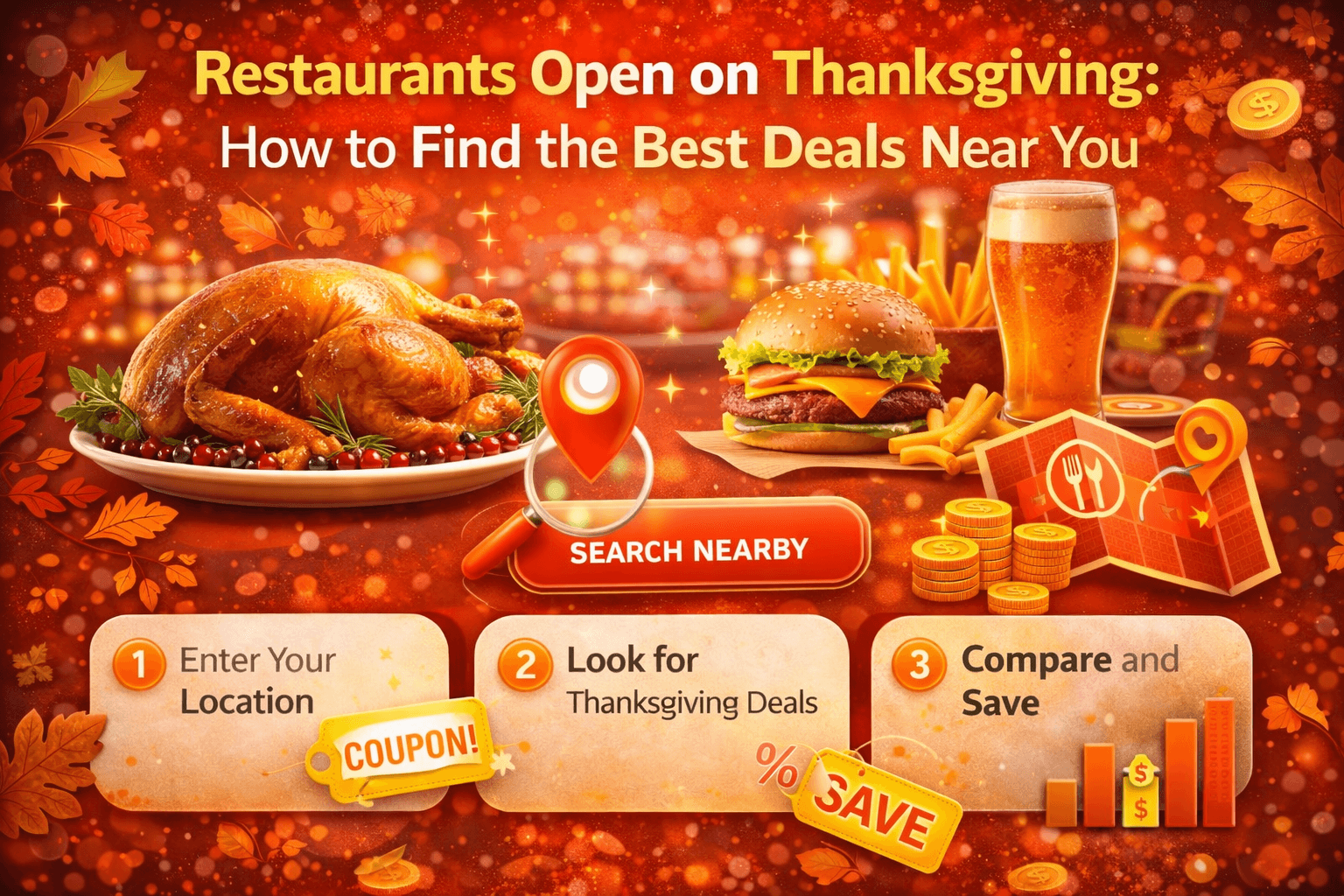 Restaurants Open on Thanksgiving: How to Find the Best Deals Near You
