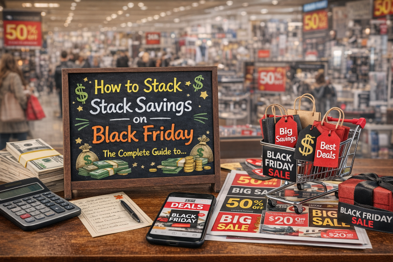 How to Stack Savings on Black Friday: The Complete Guide to Paying Less in 2026